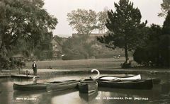 Alexandra Park Boating Lake c1910